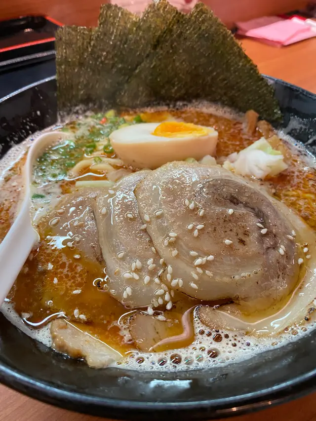 豬骨辛辣湯麵+紫菜