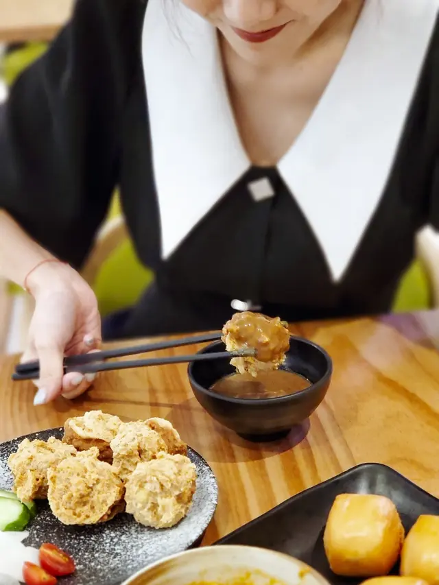 炸豆卜·喇沙醬