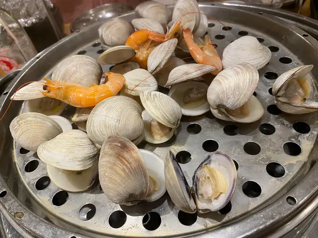 蒸蜆蒸蝦
