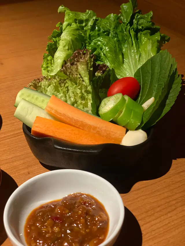 生菜包及自家包飯醬