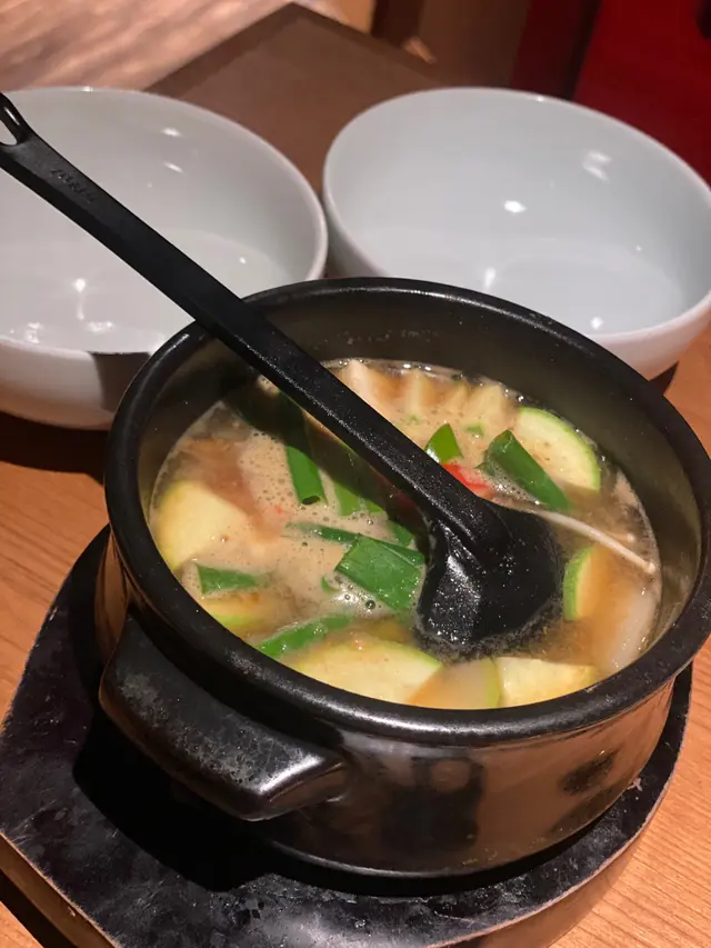大醬湯配飯