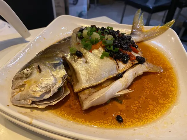 蒜蓉豆豉汁蒸黃立倉