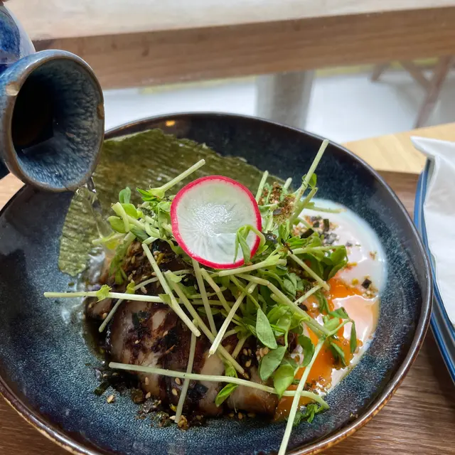 24小時浸煮鮮豚肉角煮慢煮蛋殼米茶漬飯