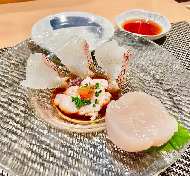 北海道帶子 鱈魚+魚白