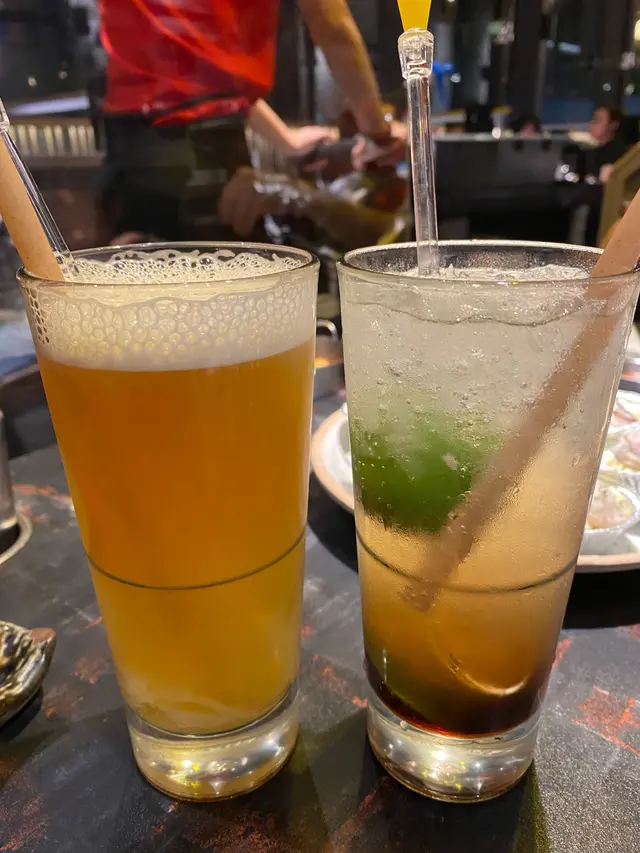 濟州特飲，柚子青檸梳打