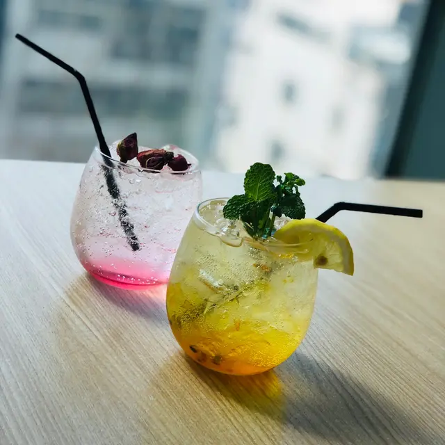 Passion Punch (+$18)  • Rose Garden (+$18)
