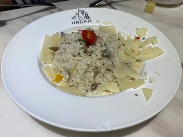 即磨芝士黑松露野菌大啡菇忌廉意大利飯