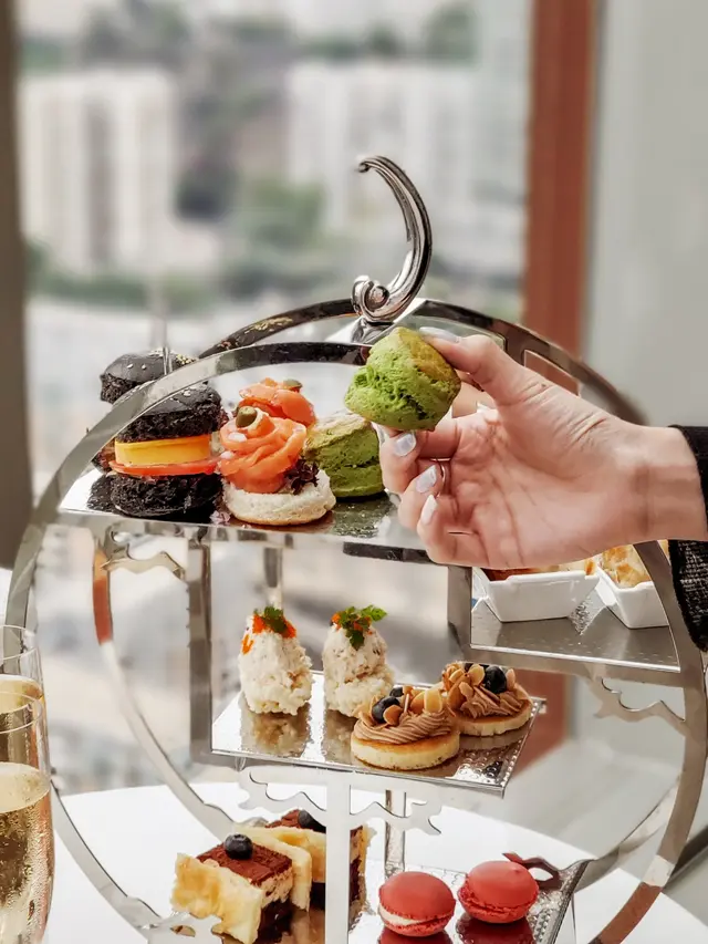 英式草莓·果醬鬆餅