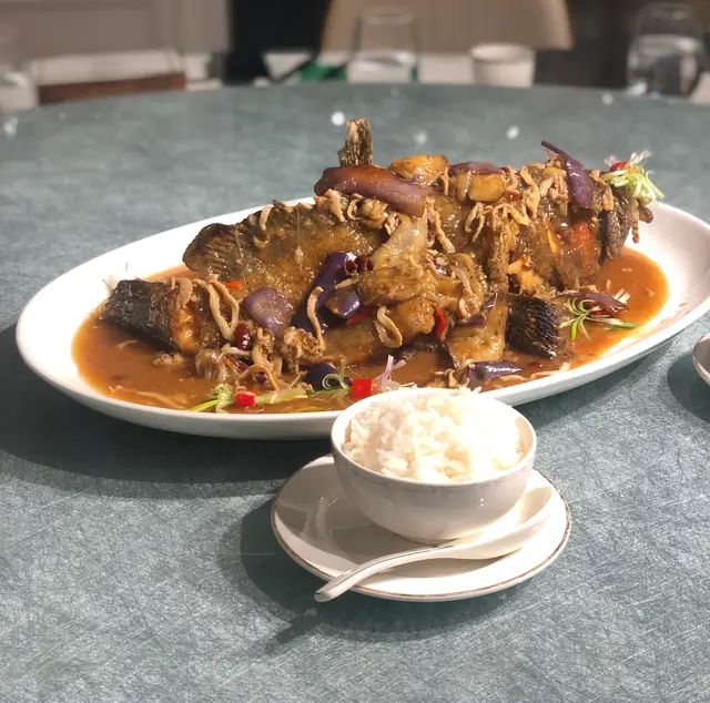 魚香茄子燴杉斑