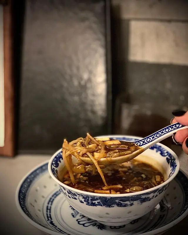 廿五年黑醋蟹肉酸辣湯