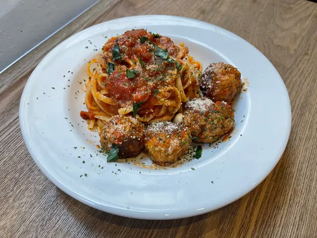 自家製蕃茄肉丸意粉