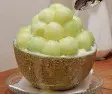 蜜瓜牛乳刨冰