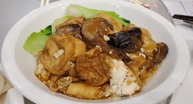 北菇紅燒豆腐