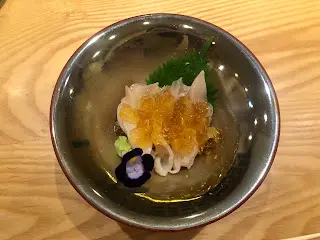 北海道北寄貝配酸汁啫喱