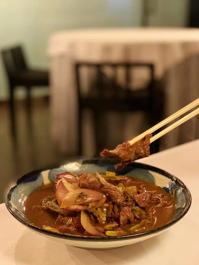 皺皮椒酸菜煮牛肉