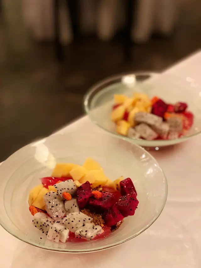 鮮雜果土紅糖水