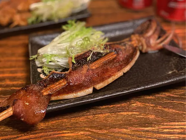 日本燒魷魚串