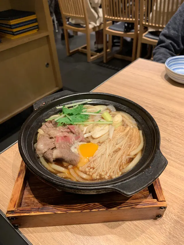 牛肉壽喜燒烏冬