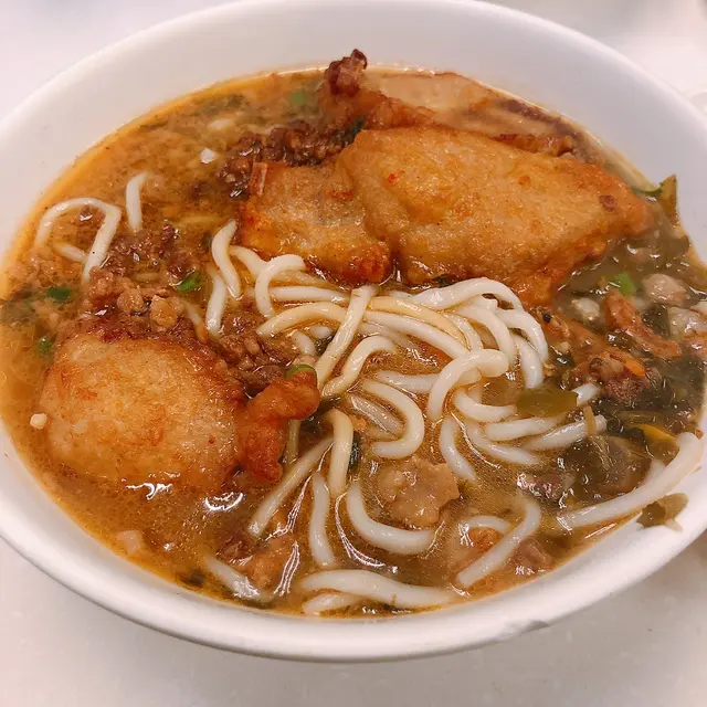 雪菜豬扒上海湯麵
