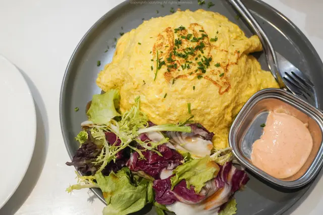 泡菜煙肉蛋包飯