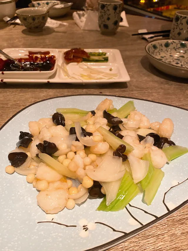 雞頭米炒河蝦仁