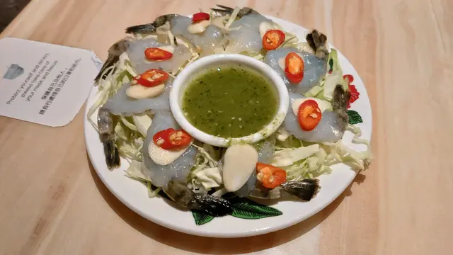 泰式生蝦刺身
