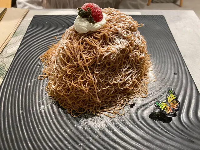 和栗Mont Blanc班戟