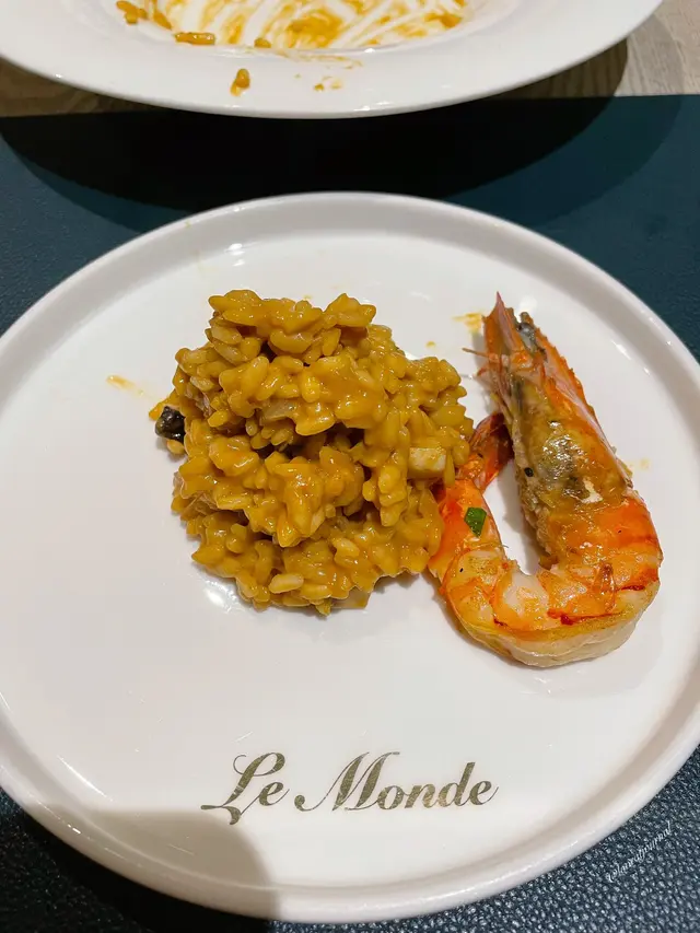 秘製虎蝦濃蝦汁意大利飯