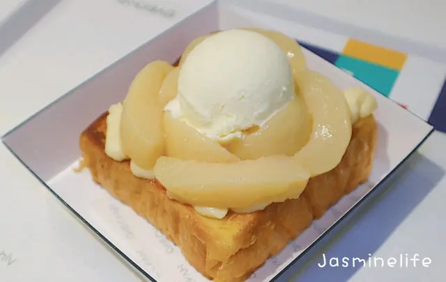 日本白桃吉士忌廉法式吐司