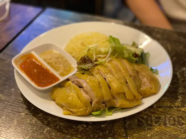 海南雞脾油飯