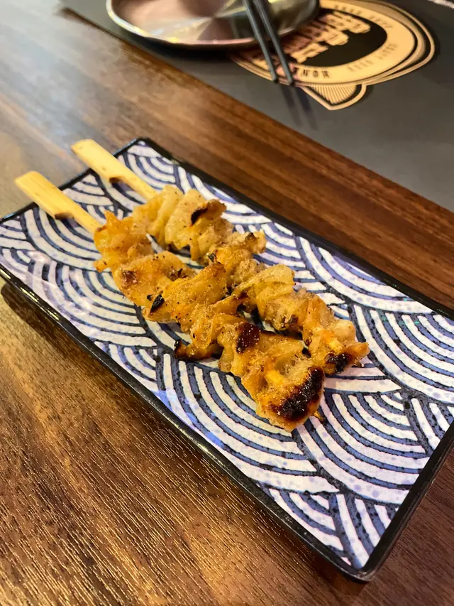 燒雞皮  2串