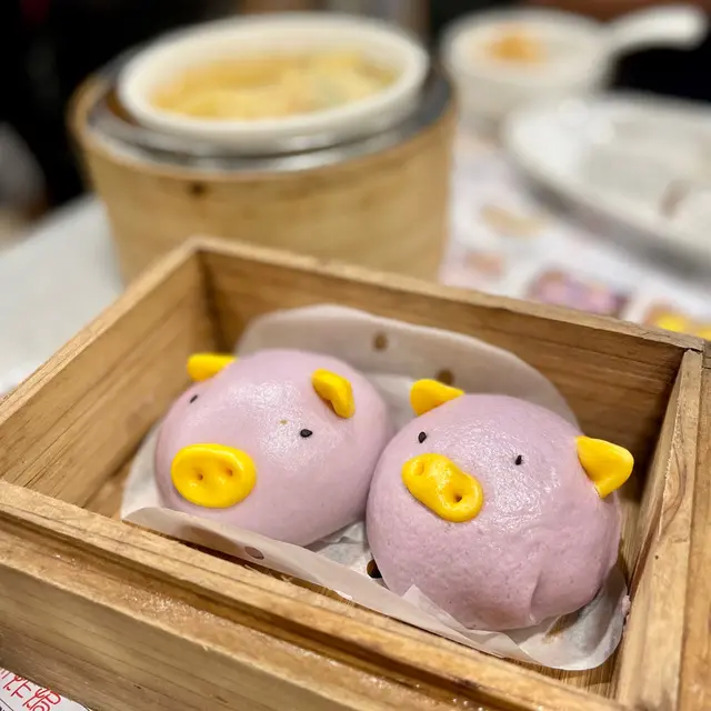 豬麥流沙奶皇包(2隻)