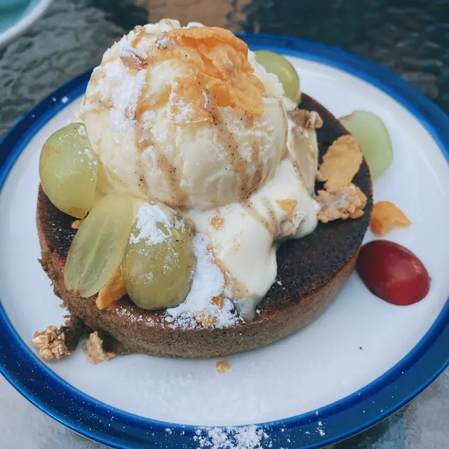 伯爵茶麻糬傳統班戟