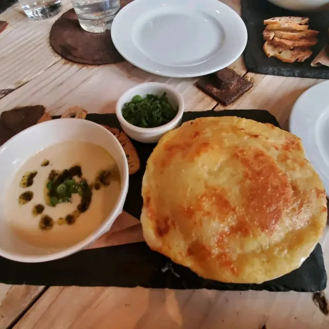 with Cauliflower soup