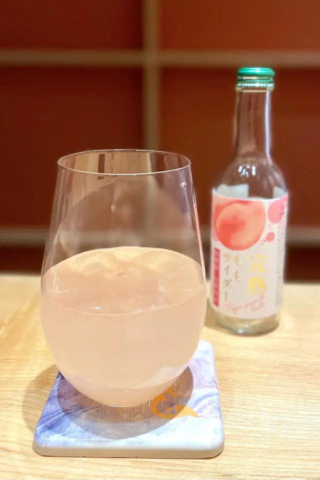 木村完熟白桃梳打汽水