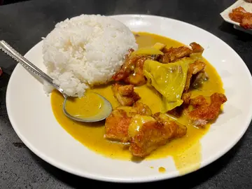 咖哩猪扒饭