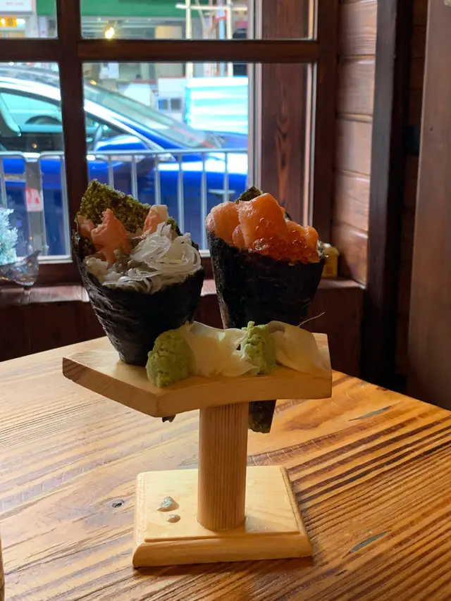 三文魚親子手卷