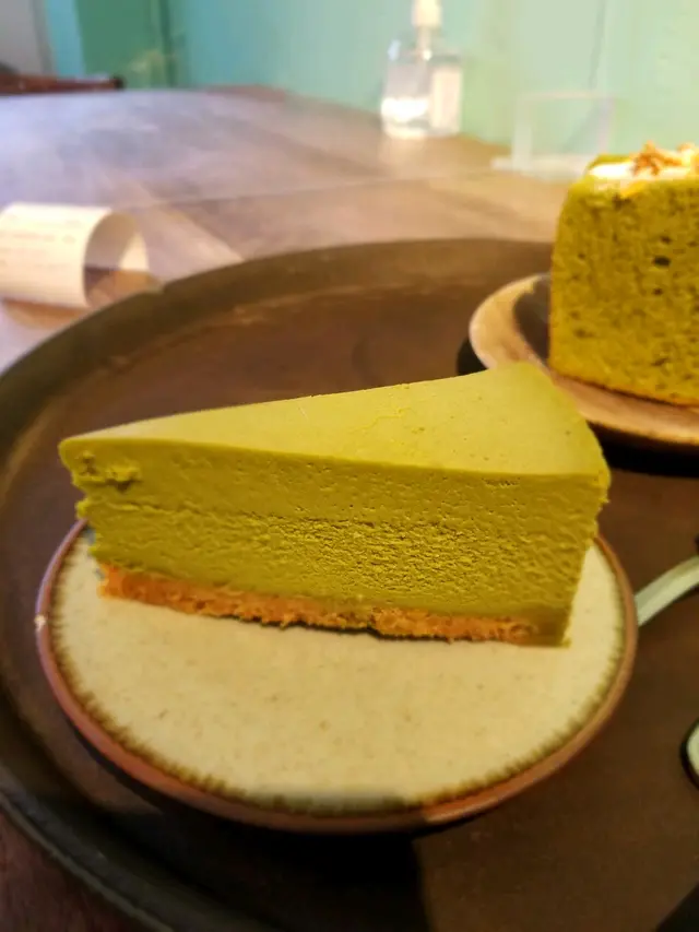 green tea cheese cake