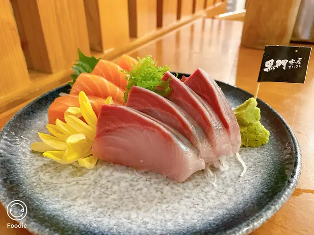 三文魚 油甘魚刺身