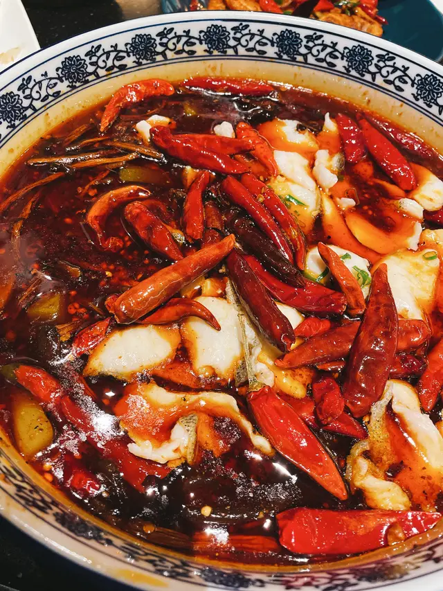成都水煮桂花魚