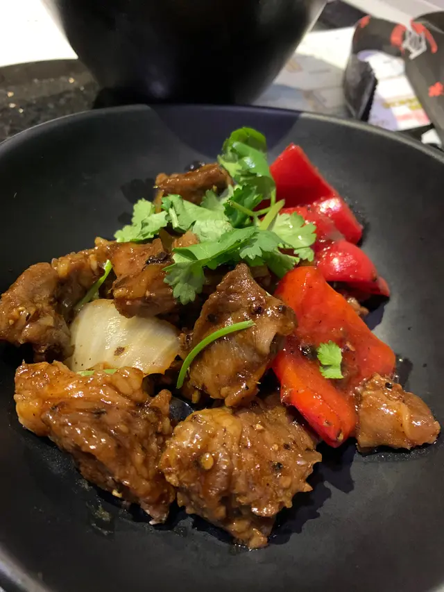 鐵板一口和牛粒