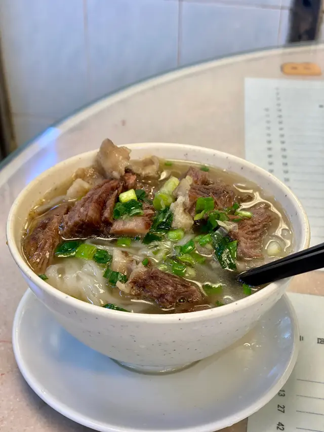 上湯牛腩麵