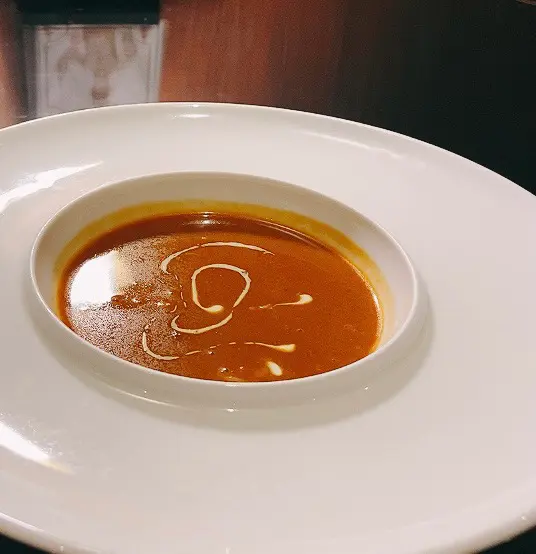 晚餐餐湯：+$18就可以升級🦞龍蝦湯好抵，龍蝦鮮味夠濃（而吾係靠落味料）