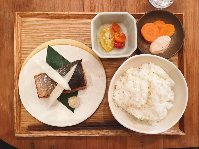 烤三文魚幽庵燒定食