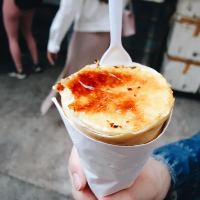 焦糖燉蛋雪糕班戟