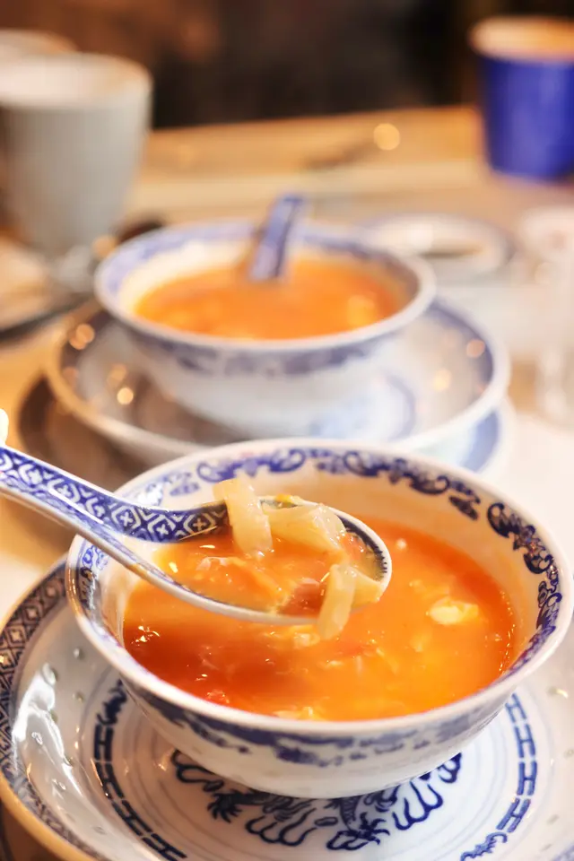 番茄蛋花花膠湯