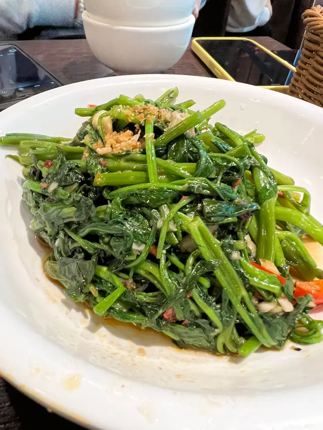 馬拉盞炒通菜