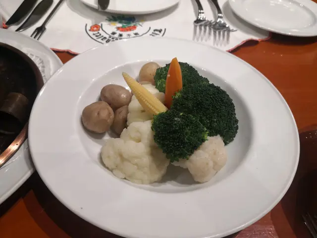 芝士火鍋配雞粒跟法包菜