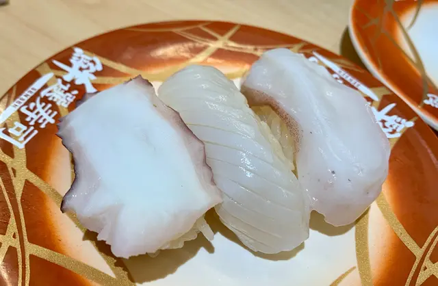 分別是熟/刺身/半熟， 喜歡吃八爪魚的一定要試。