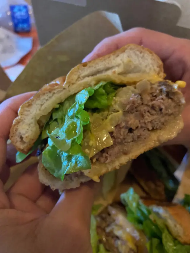 蜜糖芥末和牛堡